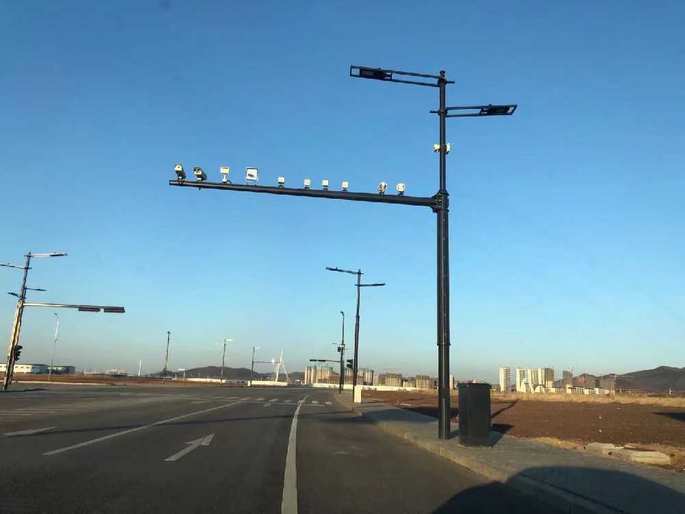 天水市黑龙江佳木斯综合路灯杆项目