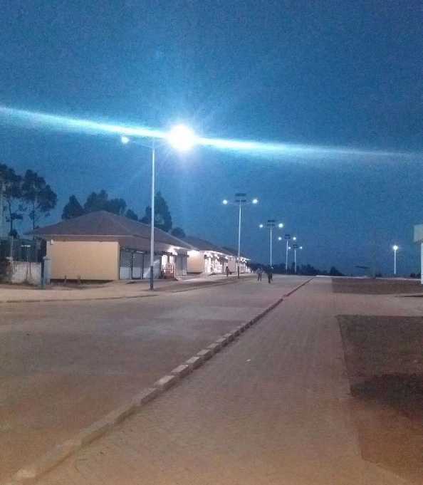 天水市非洲科特迪瓦太阳能路灯工程